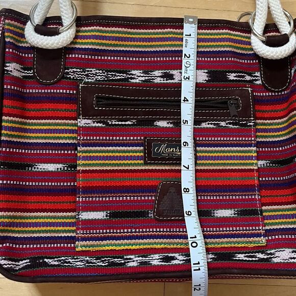 Mansi Authentic Handmade Guatemala Tikal Shoulder Bag NWOB - Picture 14 of 16